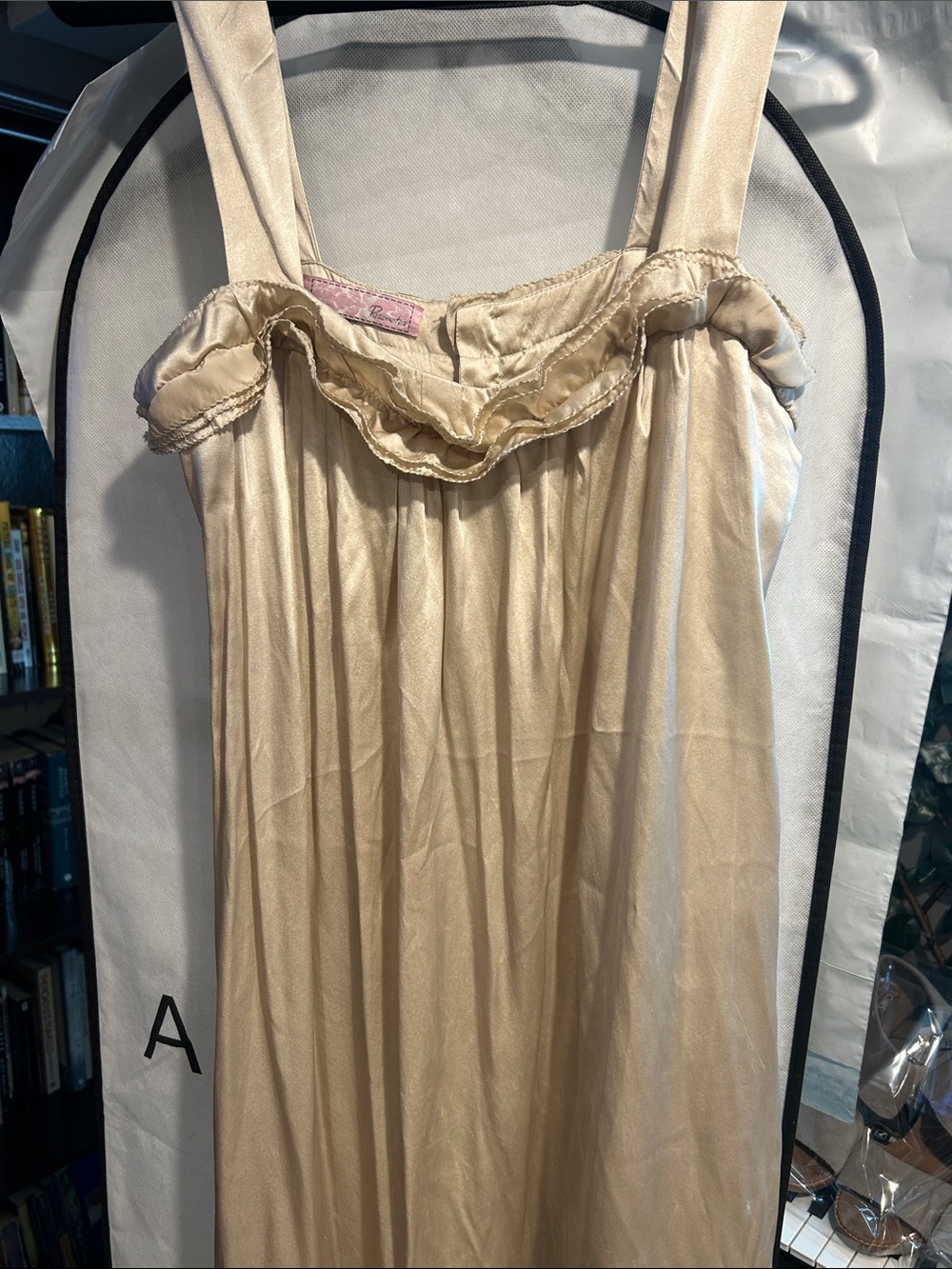 Parameters Silky Champagne Slip Dress.
Loc. Y - Picture 2 of 10